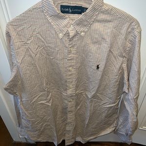 Ralph Lauren Dress Shirt Large